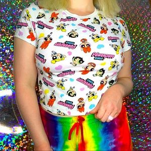 Last chance! Powerpuff girls crop top
